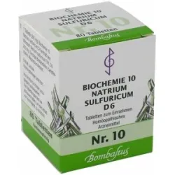 Bombastus Biochemie 10 Natrium sulfuricum D6 Tabletten