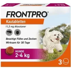 FRONTLINE FRONTPRO Kautabletten Hund 2-4 kg