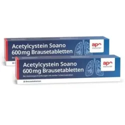 apodiscounter Acetylcystein 600 mg Hustenlöser Brausetabletten