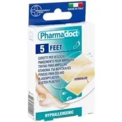 Pharmadoct Blasenpflaster 3,8x7 cm hydrocolloid