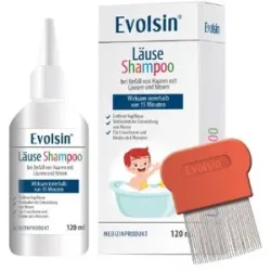 Evolsin Läuseshampoo mit Läusekamm