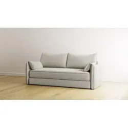 Emma Original Schlafsofa   Hellgrau   140x190cm