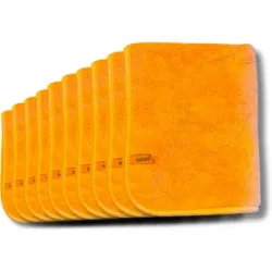 Nano Plus NanoPlus Premium Reinigungstuch Orange - Ultimative Reinigung mit Nanofasern (10 Stück) orange 10