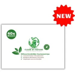 Umweltfreundliche Spülmaschinenstreifen von Clean By Nature - 40 Wäschen vaatwasstrips 1