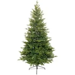 Höffner Weihnachtsbaum   ¦ grün ¦ Kunststoff,Metall ¦ Maße (cm): H: 150  Ø: 97