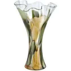 Peill+Putzler Vase   ¦ grün ¦ Glas ¦ Maße (cm): H: 29  Ø: 20