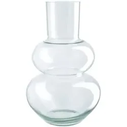 Höffner Vase   ¦ transparent/klar ¦ Glas ¦ Maße (cm): H: 30  Ø: 19