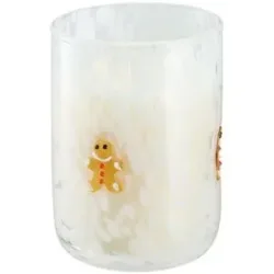 HOME STORY Duftkerze im Glas Lebkuchenmännchen   ¦ Glas,Wachs ¦ Maße (cm): H: 11