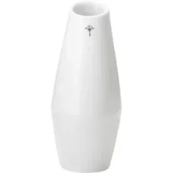 JOOP! Vase   ¦ weiß ¦ Kunstleder ¦ Maße (cm): B: 5,5 H: 13