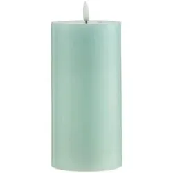 HOME STORY LED Kerze   ¦ blau ¦ Paraffin,Kunststoff ¦ Maße (cm): H: 23  Ø: 10