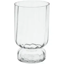 HOME STORY Vase   ¦ transparent/klar ¦ Glas ¦ Maße (cm): H: 25  Ø: 15