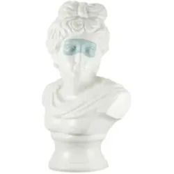 Höffner Deko Figur   ¦ weiß ¦ Porzellan ¦ Maße (cm): B: 16,5 H: 44
