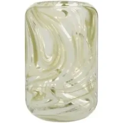 HOME STORY Vase   ¦ grün ¦ Glas ¦ Maße (cm): B: 13 H: 20