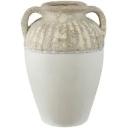 HOME STORY Vase   ¦ braun ¦ Steinzeug ¦ Maße (cm): B: 18,5 H: 27