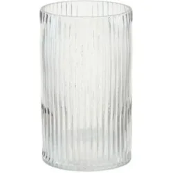 HOME STORY Vase   ¦ transparent/klar ¦ Glas ¦ Maße (cm): H: 20  Ø: 12