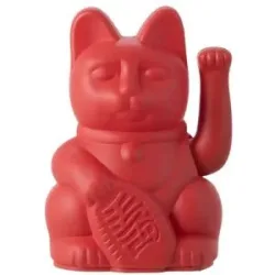 DONKEY Winkekatze   ¦ rot ¦ Kunststoff ¦ Maße (cm): B: 6,5 H: 10 T: 5.0