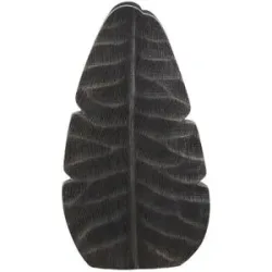 Höffner Deko Vase   ¦ schwarz ¦ Polyresin (Kunstharz) ¦ Maße (cm): B: 7 H: 39