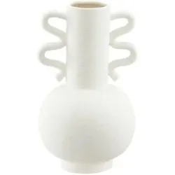 HOME STORY Vase   ¦ creme ¦ Steinzeug ¦ Maße (cm): B: 15 H: 28,5