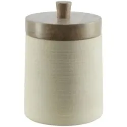 Gray & Jones Deko Aufbewahrungsdose   ¦ beige ¦ Maße (cm): H: 16,51  Ø: 11.43