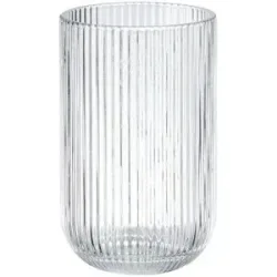 HOME STORY Teelichtglas   ¦ transparent/klar ¦ Glas ¦ Maße (cm): B: 8 H: 13