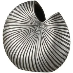 HOME STORY Deko Vase Muschel   ¦ mehrfarbig ¦ Polyresin (Kunstharz) ¦ Maße (cm):