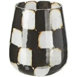 Höffner Vase   ¦ mehrfarbig ¦ Glas ¦ Maße (cm): H: 14,5  Ø: 12.5