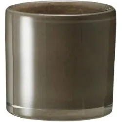 Jette Home Teelichtglas   ¦ braun ¦ Glas ¦ Maße (cm): H: 10  Ø: 10