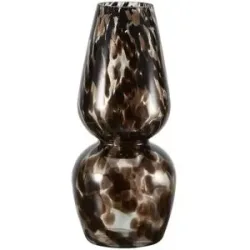 HOME STORY Vase   ¦ braun ¦ Glas ¦ Maße (cm): H: 34  Ø: 15
