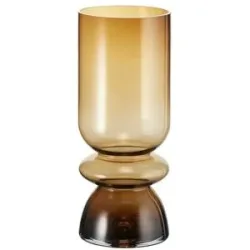 HOME STORY Vase   ¦ braun ¦ Glas ¦ Maße (cm): H: 36  Ø: 14.5