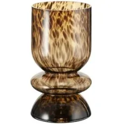 HOME STORY Vase   ¦ braun ¦ Glas ¦ Maße (cm): H: 30  Ø: 16