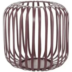 HOME STORY Windlicht   ¦ lila/violett ¦ Metall ¦ Maße (cm): H: 18,5  Ø: 19