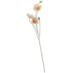 Höffner Klatschmohn   ¦ orange ¦ Kunststoff,Polyester ¦ Maße (cm): H: 107