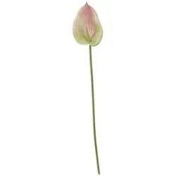 Höffner Kunstblume Anthurium   ¦ rosa/pink ¦ Kunststoff ¦ Maße (cm): H: 78