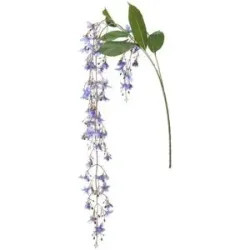 Höffner Blütenrispe   ¦ lila/violett ¦ Kunststoff,Eisendraht ¦ Maße (cm): H: 110