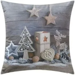 Höffner Kissen  Weihnachten ¦ mehrfarbig ¦ Maße (cm): B: 40