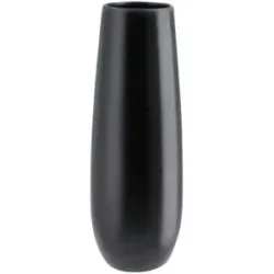 ASA SELECTION Vase  Ease New ¦ schwarz ¦ Steinzeug ¦ Maße (cm): H: 32  Ø: 8