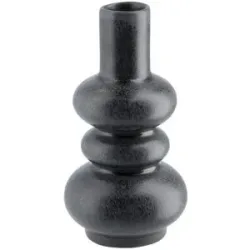 ASA SELECTION Vase   ¦ schwarz ¦ Steingut ¦ Maße (cm): H: 12  Ø: 2.5