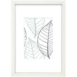 Höffner Holzbilderrahmen 21x30 cm  Iceland ¦ weiß ¦ Holzwerkstoff ¦ Maße (cm): B: 23 H: