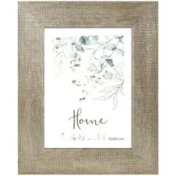 Höffner Bilderrahmen 15x20 cm  Leeds ¦ silber ¦ Massivholz ¦ Maße (cm): B: 22 H: 27 T: