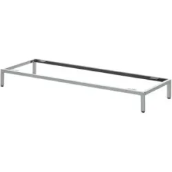 Höffner Metallgestell  Vitreo Neo ¦ silber ¦ Maße (cm): B: 90 H: 13 T: 38.0