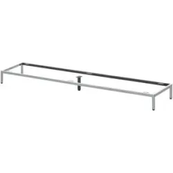 Höffner Metallgestell  Vitreo Neo ¦ silber ¦ Maße (cm): B: 135 H: 13 T: 38.0
