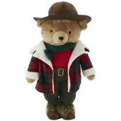 Höffner Deko Figur Bär   ¦ braun ¦ Polyester,Metall ¦ Maße (cm): B: 38 H: 60 T: 23.0