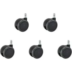 Höffner Nachrüstsatz-Doppelrollen  5er-Set   Ø: 6.5