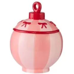 HOME STORY Keksdose Kugel   ¦ rosa/pink ¦ Dolomite ¦ Maße (cm): B: 15 H: 19,5