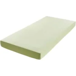 como Boxspring-Spannbettlaken  Uni Jersey 3700 ¦ grün ¦ Maße (cm): B: 140