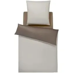 JOOP! Mako-Satin Wendebettwäsche  Pattern ¦ braun ¦ Maße (cm): B: 135
