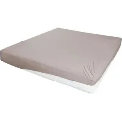 como Jersey-Elasthan Boxspringbetttuch   ¦ beige ¦ Maße (cm): B: 150 H: 26