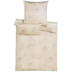 ESTELLA Satin-Bettwäsche  Svizzera ¦ beige ¦ Maße (cm): B: 135