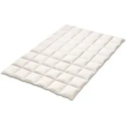 Kauffmann Sommer Leicht-Steppbett   ¦ weiß ¦ Maße (cm): B: 155 H: 5