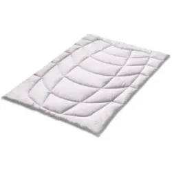 Kauffmann Kamelhaar Mono-Steppbett   ¦ weiß ¦ Maße (cm): B: 200 H: 5